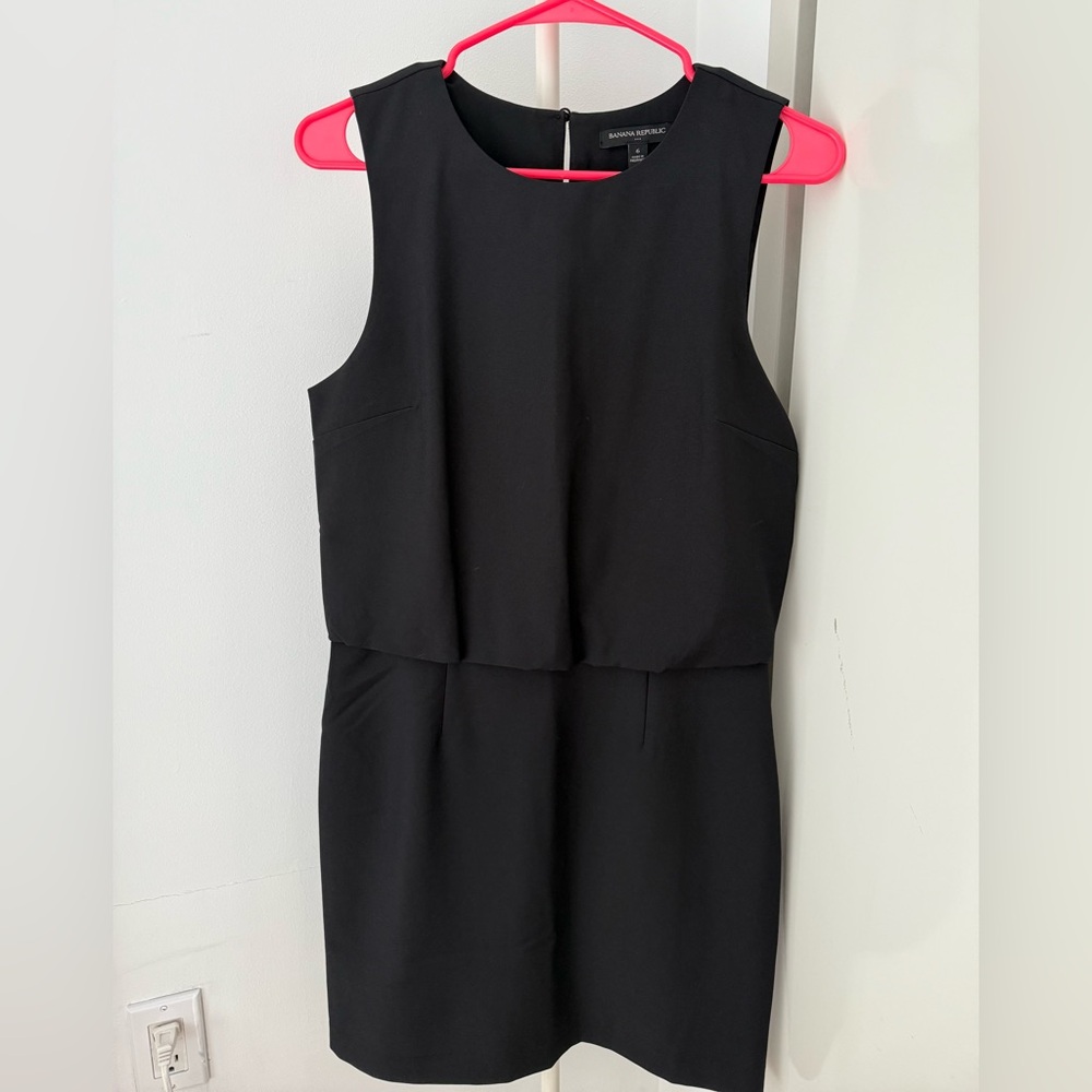 Banana Republic Sculpted Blousant-Waist Mini Dress - Picture 4 of 6